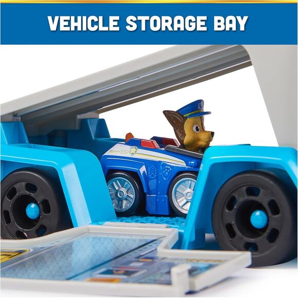 Paw Patrol: Pup Squad Patroller Team Vehicle, Toy Truck with Chase Toy Car - Picture 2 of 7